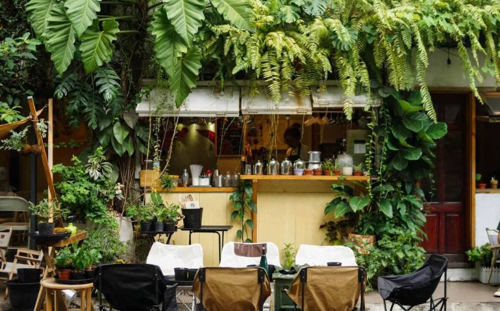 Những lỗi phong thủy cần chú ý khi thiết kế quán cafe sân vườn